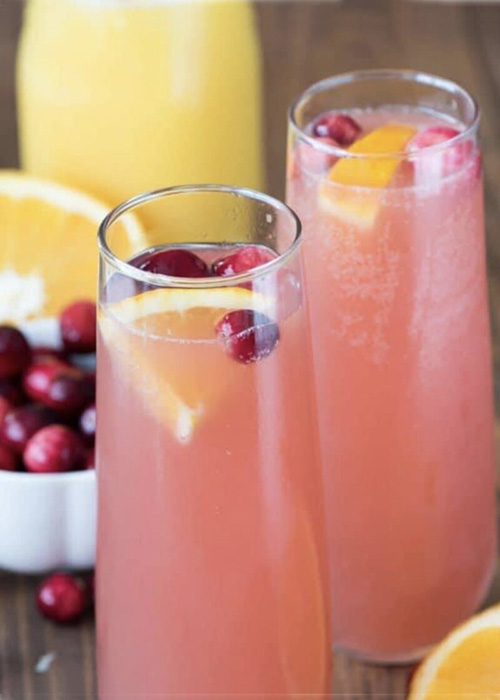 Cranberry Orange Mimosas Are Our Fave Brunch Drink